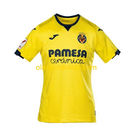 Camisola Villarreal CF Homem Equipamento Primeiro 2023-2024 Manga Curta